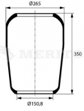 Air Spring for Mercedes Benz , MAN , DAF , Iveco , Scania