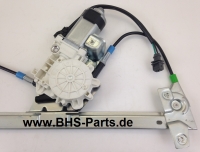 Window lifter left with motor for Mercedes Benz Atego, Axor rep. A9737200346, A9737201746, 9737200346, 9737201746