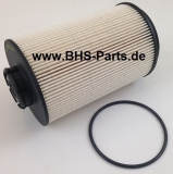 Fuel filter for Volvo FE, FL rep. Baldwin PF7938 Bosch F026402070 Donaldson P954604 Fleetguard FF5769 Hengst E416KPD36 Mann Filter PU1058X Volvo 20796775, 20998805, 21040558, VOE20796775, VOE20998805, VOE21040558