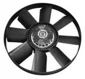 Visco fan clutch with fan wheel for Mercedes Benz Accelo, Atego, Atron rep. 3762007123, 9042000623, 9042001423