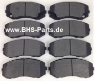 Brake Pads for Mitsubishi Fuso Canter rep. MK449108, MK528485, MK528944, MK528946, MK529833, MK529909, MK530830, QMK449108, QMK528485, QMK528944, QMK528946, QMK529833, QMK529909, QMK530830