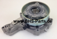 Water pump with Visco fan clutch for Volvo FH, FM, FMX rep. 21030340, 21648708, 21960479, 21969183, 85000956, 85013056, 85013425, 85013466