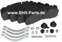 Brake Pads for Kgel rep. 6351973, 6610252, 6608963, 6609678, 801931