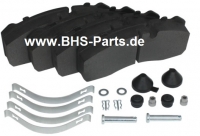 Brake Pads for Iveco EuroCargo Tector rep. 2992336, 2996468, 500055019, 500363646