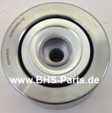 Guide pulley for Mercedes Benz Actros, Antos, Arocs rep. A4722020019, A4722020219, A4722020519, A4722021119, 4722020019, 4722020219, 4722020519, 4722021119