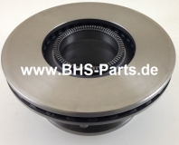 Brake disk 3334 with ABS sensor ring  for Gigant axle rep. 709267037, 709267038, 9267037, 9267038