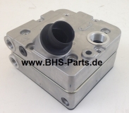 Cylinder head compressor complete for Mercedes Benz Actros rep. Wabco 9122109232