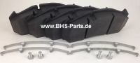 Brake Pads for Volvo B9, B12, FH12, FH16, FL, FM9, FM12 rep. 20768092, 20918891, 20931343, 3095396, 20932682, 209313430
