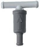 Valve washing water line SWF