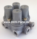 Four Circuit Protection Valve for MAN, Mercedes Benz rep. Knorr AE4183 Wabco 9347022400