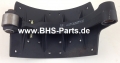 Brake shoe Cast Steel for MAN E90, F2000, F90, M90, TGA, TGS, TGX rep. 81502006504, 81502010107, 81502016114, 81502016185, 81502016218, 81502016221, 81502016223