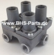 Four Circuit Protection Valve for Mercedes Benz NG, SK rep. Mercedes Benz A0034315006, 0034315006 Wabco 9347022520